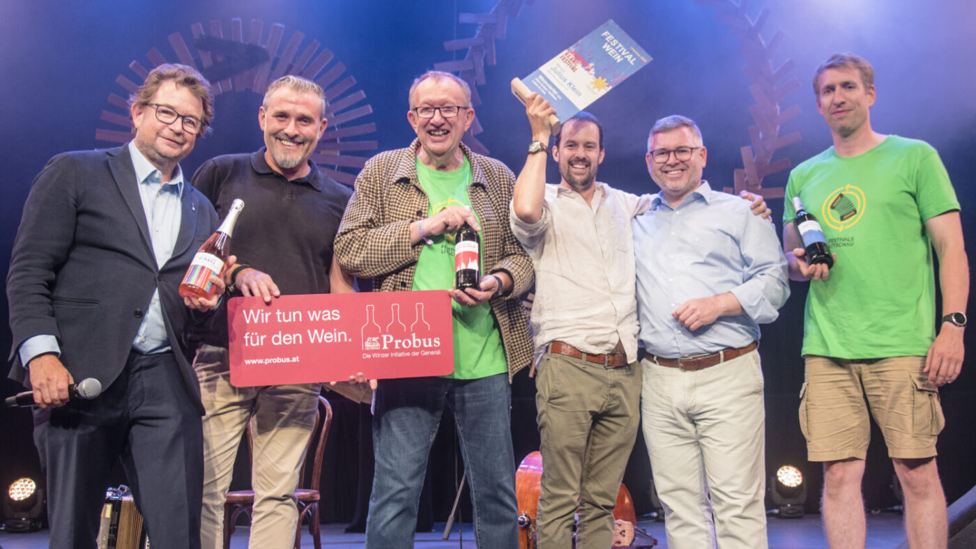 Litschauer Festivalwinzer Julia Klein geehrt